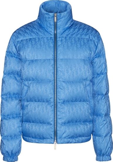 dior blue puffer jacket